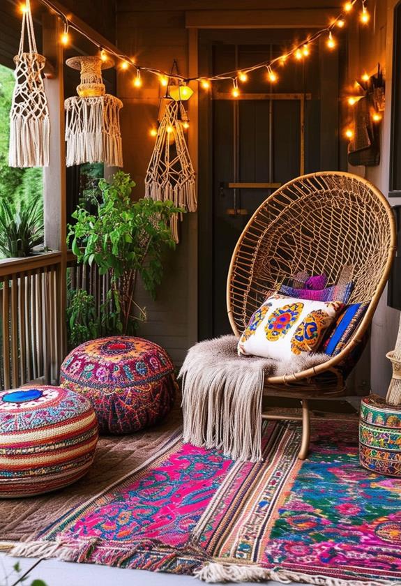 eclectic bohemian textile designs