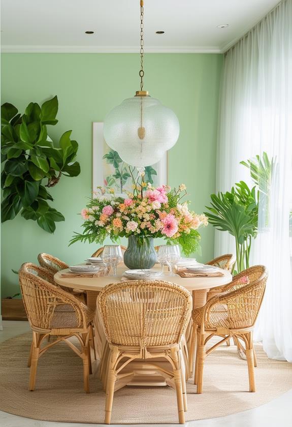 spring dining room inspiration