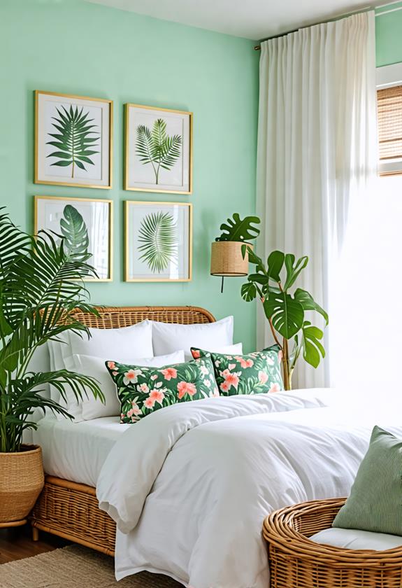 spring guest room inspiration