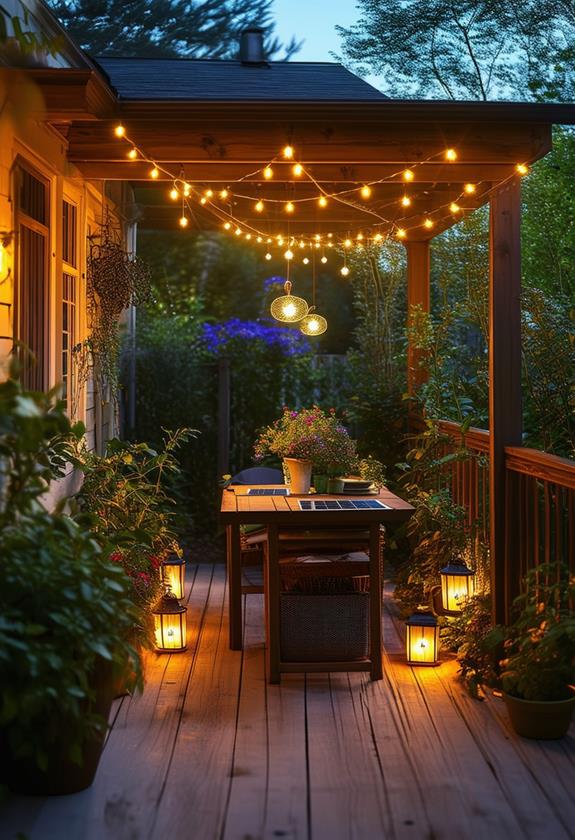 sustainable outdoor illumination options